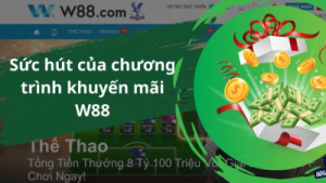 Khuyến mãi W88 – Cập nhật các sự kiện ưu đãi mới nhất